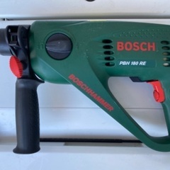BOSCH ハンマードリル ケース&ドリル付き、電動工具