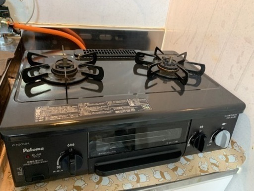 ガスコンロ　Paloma IC-N30KB-L     2/16まで