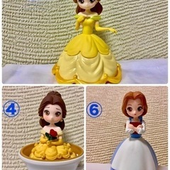 【ディズニープリンセス】カプキャラ　ヒロインドールの画像