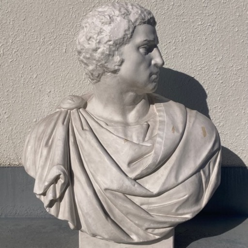 石膏像　ブルータス