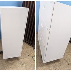 ☆生興 クウォール 3段 ラテラルキャビネット 鍵付き(各段施錠) RW45-310KD 下置用 完成品の画像