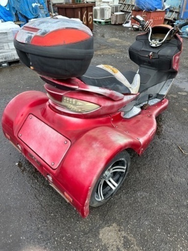 トライク　不動車　鍵付き　ビックスクーター　三輪
