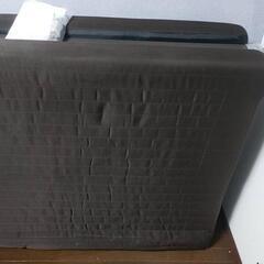 【残1日】金属パイプ式ソファ兼シングルベッドの画像