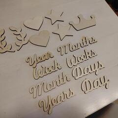 【再度お値下げしました】月齢フォト用　マンスリーカード★の画像