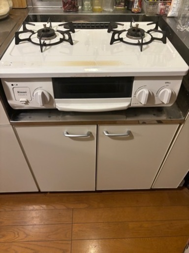 リンナイ テーブルコンロ 都市ガス ホワロ