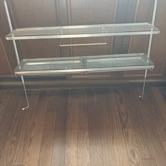 ステンレスバー収納の画像