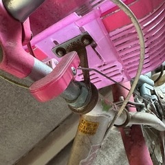 子供用自転車.女の子の画像