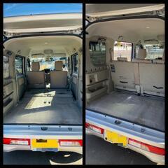 エヴリィワゴン☆PZターボハイルーフ4WD☆インパネ4AT H27年式！レーダーブレーキサポート付き！！全てコミ総額26万！！の画像