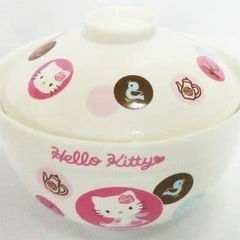 新品　ハローキティ　ふた付きどんぶり　キティちゃん　サンリオの画像