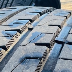 【ご成約済】バリ山タイヤセット❣️19インチ アネーロコラソン シャルマン 4本 前後異形の画像