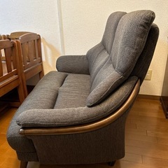 ソファ　2人掛け　美品の画像