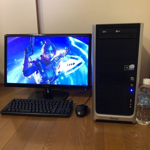 訳あり ゲーミングパソコン/モニター・キーボード・マウスセット/GTX1060/Core i5-4670/メモリ16GB/SSD 51