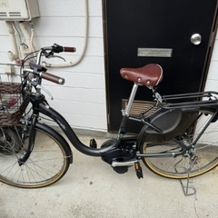 pas with DX 26インチ  ブラック 電動アシスト自転車