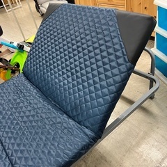 J3373美品 谷村実業 TAN-698 14段 リクライニングベッド 折りたたみベッド マットレス一体型 新品参考価格18,000円 クリーニング済みの画像