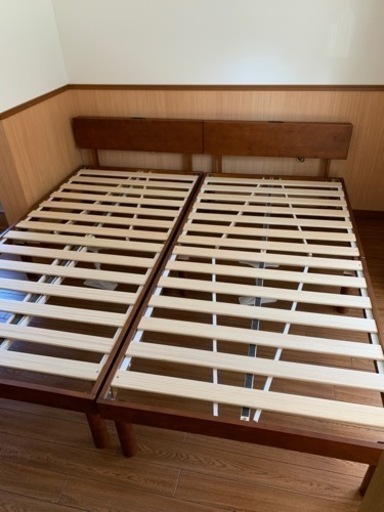 シングルベッドフレーム２つとおまけ　新生活