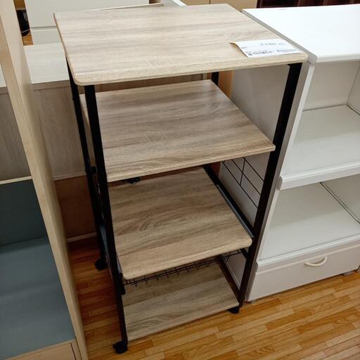 ★ジモティ割あり★ ぼん家具　レンジ台　ナチュラル　クリーニング済　YJ1662