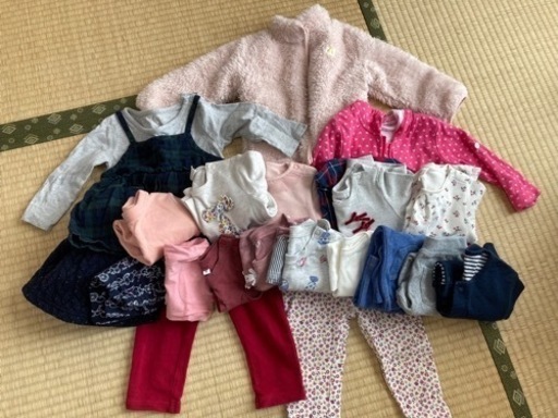80ｻｲｽﾞ 女の子　お洋服詰め合わせ