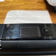 AQUOS Blu-rayレコーダージャンク品の画像