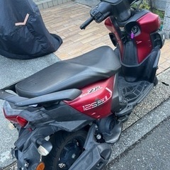 ｢ヤマハシグナスRAY ZR｣ 125cc 訳ありの画像
