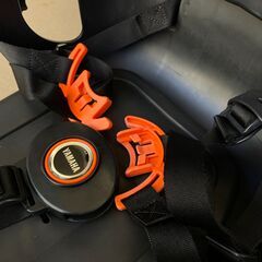 自転車用チャイルドシート　後ろ　レインカバーつき　OGK/RBC-01SDXの画像