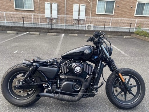 Harley 750 多数カスタム