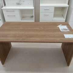 ★ジモティ割あり★ Domis ロングデスク 木目調 W140×...