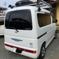 ホンダ　バモスホビオ　キャンピングカー　車検長いの画像