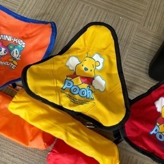 【お買い得‼️】3脚セット♪ キッズ用 折りたたみチェア キャンプ アウトドア用品 くまのプーさんの画像