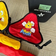 【お買い得‼️】3脚セット♪ キッズ用 折りたたみチェア キャンプ アウトドア用品 くまのプーさんの画像
