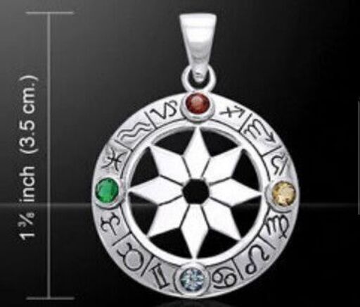 PS Zodiac Astrology Silver 占星術の星座