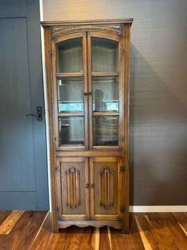 アンティークブックシェルフ