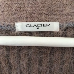 【GLACIER】モサモサニットカーディガン　（M）の画像