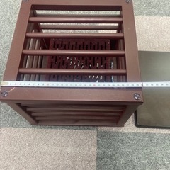 ミニこたつ　ヒーテック(30cm✖️30cm) 08年製の画像