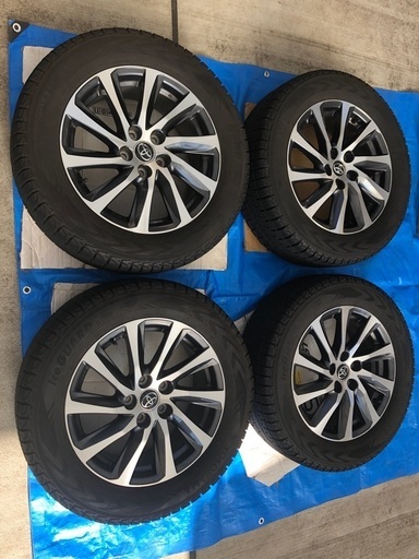 トヨタ　30系　アルファード　ヴェルファイア　前期　17インチ　純正　スタッドレス