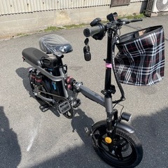 新品　折りたたみ　電動自転車　14インチ　