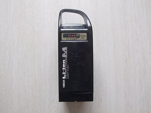 ☆ 長押し30秒4点灯　ヤマハ 電動自転車 リチウムイオン Mバッテリー 6.0Ah　X56-22 ☆b-47