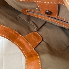  募集終了★ズッケロフィラート トートバッグ 革 レザー 編み込み タグの画像