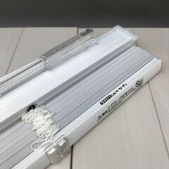 (Q-2505BL21)◆タチカワブラインド◆シルキーカーテン◆83cm×107cm◆ホワイト◆の画像