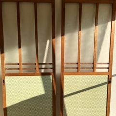 昭和　レトロ　引き戸　昭和ガラスの画像