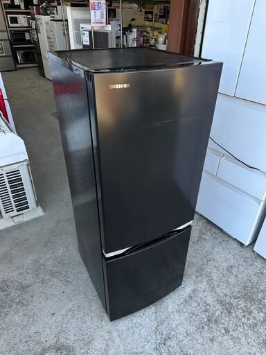 【動作保証あり】TOSHIBA 東芝 2020年 GR-S15BS 153L 2ドア 冷凍冷蔵庫【管理KRR580】