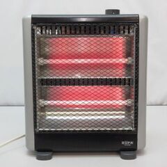 stp-2426　電気ストーブ　ユーパ　TK-5370Q　ブラック　EUPA　電気ヒーター　電気暖房　黒　強　弱　　暖房器具　コンパクトの画像
