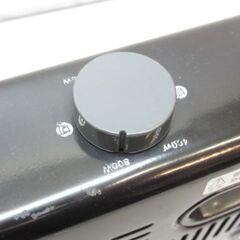 stp-2426　電気ストーブ　ユーパ　TK-5370Q　ブラック　EUPA　電気ヒーター　電気暖房　黒　強　弱　　暖房器具　コンパクトの画像
