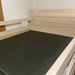 【決定　転売禁止】ニトリ二段ベット　差し上げますの画像