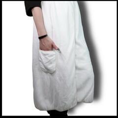 未使用 NieR ターバン付巻くバスタオル しろくま の画像