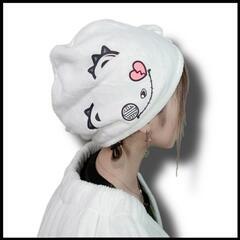 未使用 NieR ターバン付巻くバスタオル しろくま の画像