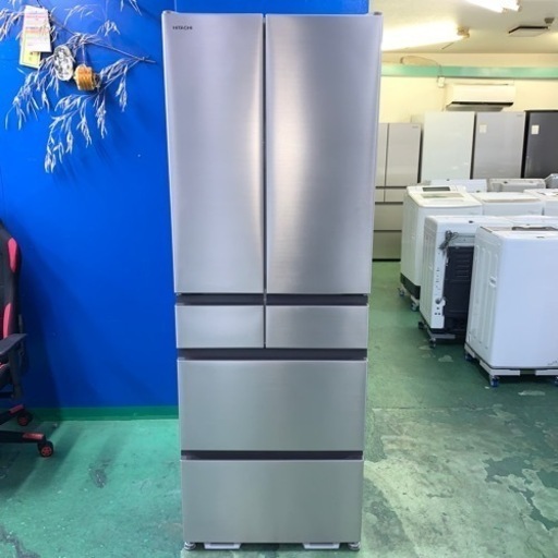 ⭐️HITACHI⭐️冷凍冷蔵庫　2021年520L 自動製氷　大阪市近郊配送無料