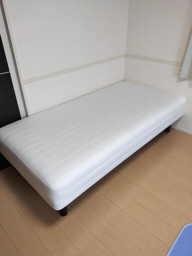 無印良品　脚付きマットレス　シングル　ベット