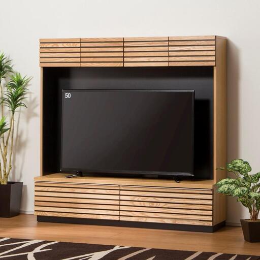 ニトリ テレビボード(幅150cm)＋キャビネット(幅40cm) 中古 美品