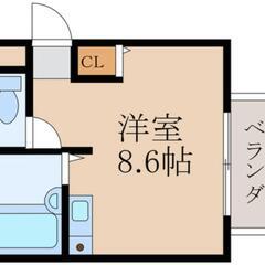☆阪急吹田駅徒歩５分☆　床や壁紙がおしゃれなワンルーム賃貸物件です。　☆wifi無料☆　☆風呂、トイレ別のセパレート☆　☆敷金礼金無料☆ − 大阪府
