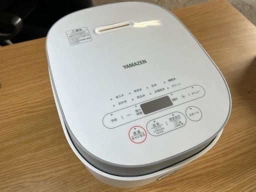 YAMAZEN   マイコン炊飯ジャー　2021年製